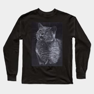 British Shorthair Cat Long Sleeve T-Shirt